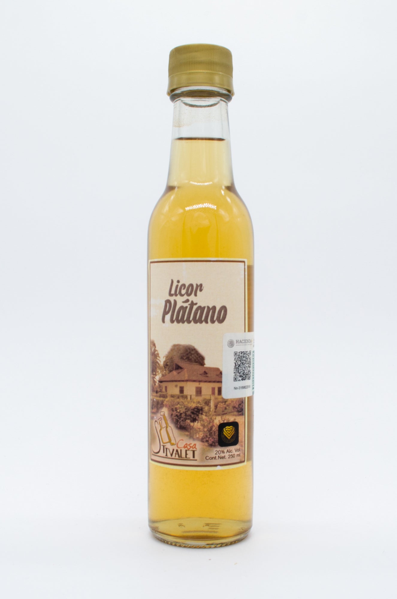 Licor Casa Stivalet, Plátano 250ml